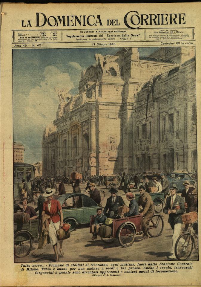 LA DOMENICA DEL CORRIERE. 17 ottobre 1943. Anno XLV - …