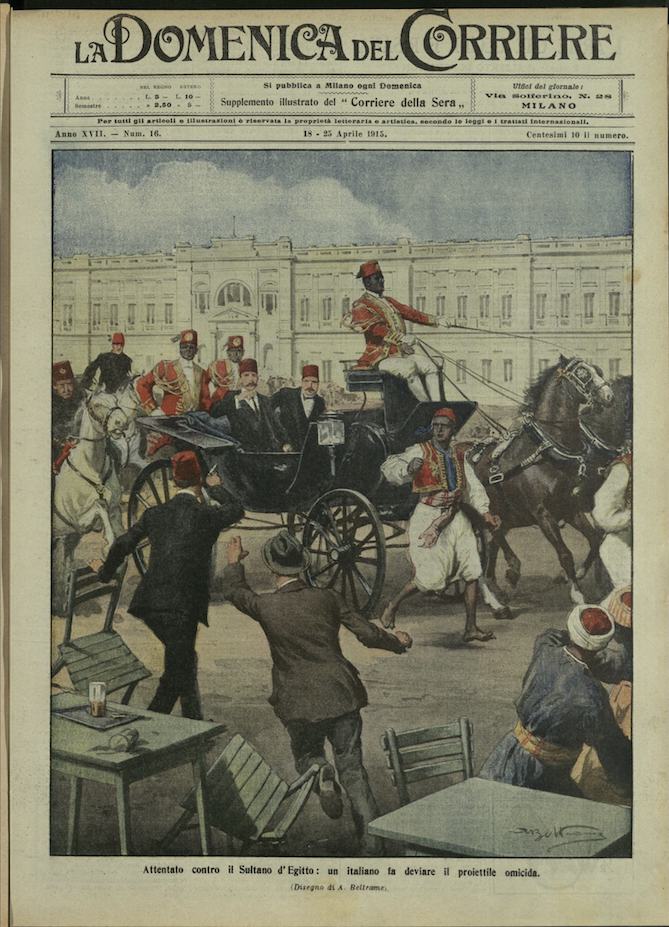 LA DOMENICA DEL CORRIERE. 18 - 25 Aprile 1915. Anno …