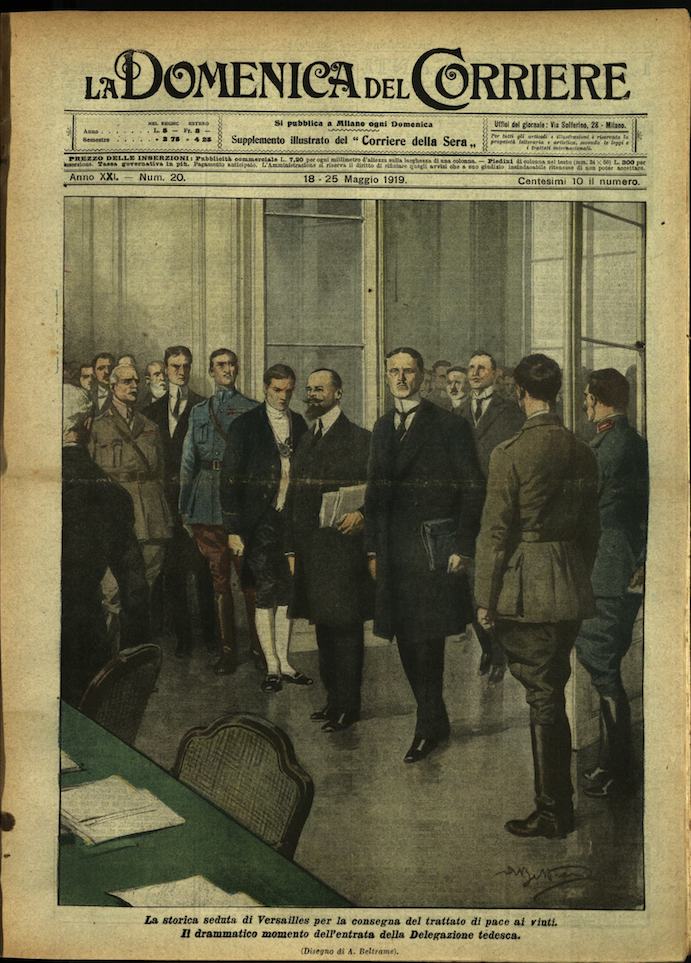 LA DOMENICA DEL CORRIERE. 18 - 25 maggio 1919. Anno …