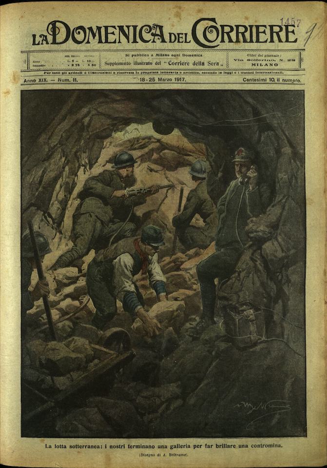 LA DOMENICA DEL CORRIERE. 18 - 25 marzo 1917. Anno …