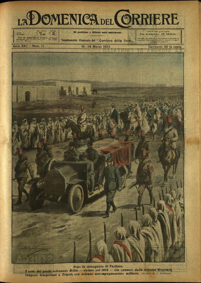 LA DOMENICA DEL CORRIERE. 18 - 25 marzo 1923. Anno …