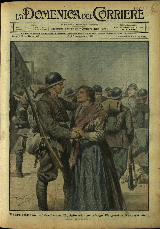 LA DOMENICA DEL CORRIERE. 18 - 25 novembre 1917. Anno …