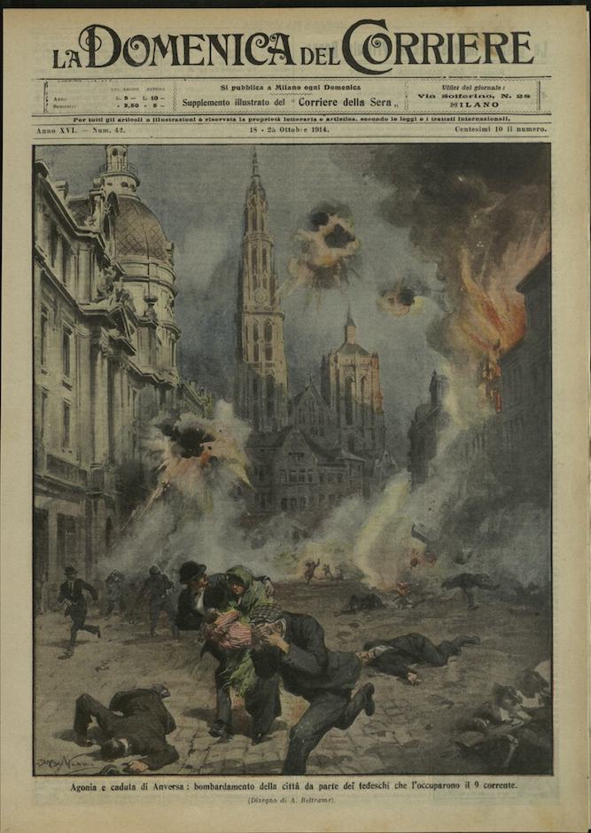 LA DOMENICA DEL CORRIERE. 18 - 25 Ottobre 1914. Anno …
