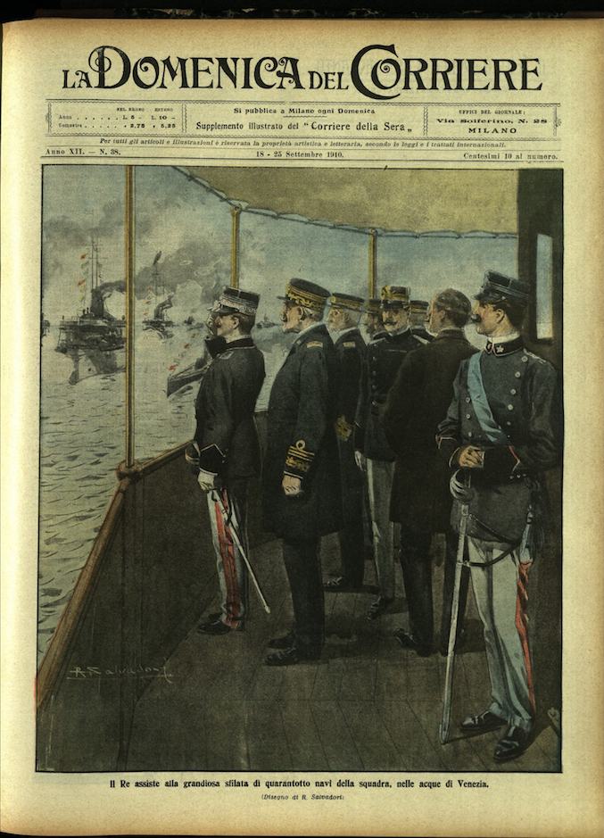 LA DOMENICA DEL CORRIERE. 18 - 25 Settembre 1910. Anno …