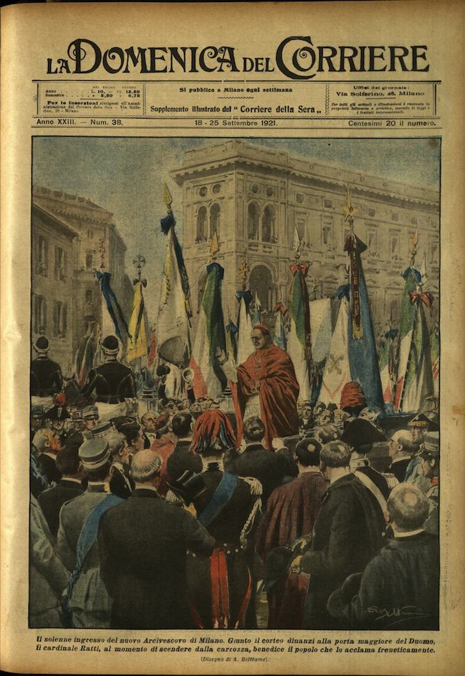 LA DOMENICA DEL CORRIERE. 18 - 25 settembre 1921. Anno …