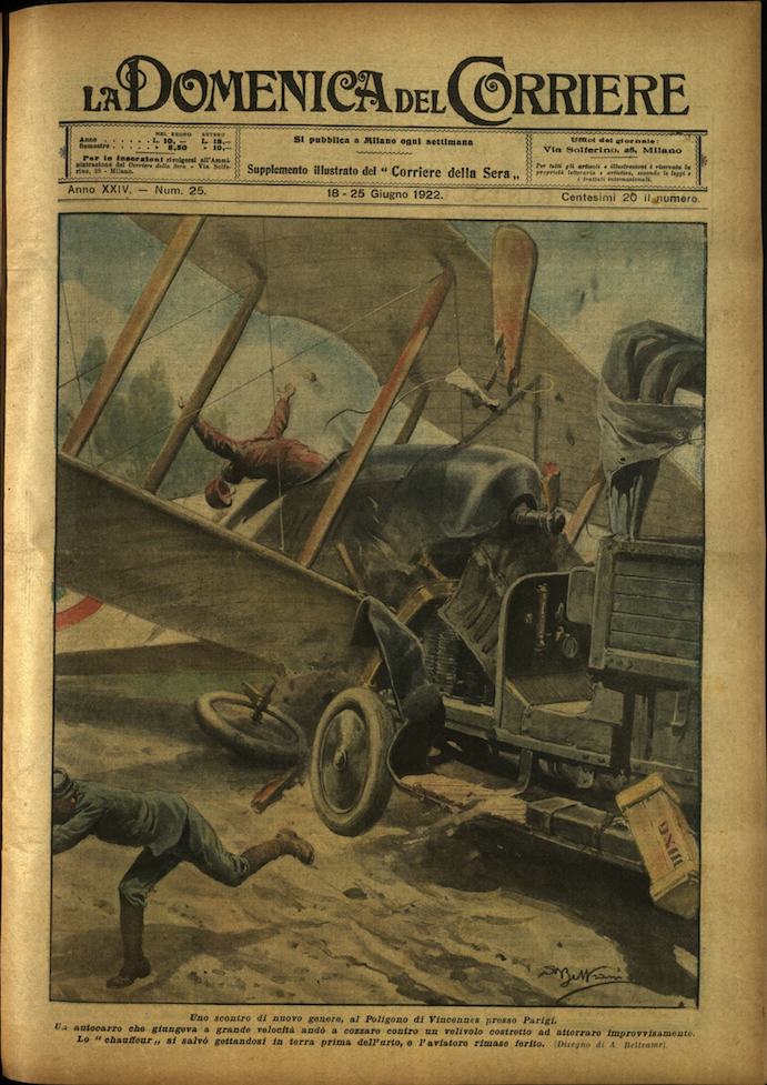 LA DOMENICA DEL CORRIERE. 18- 25 giugno 1922. Anno XXIV …