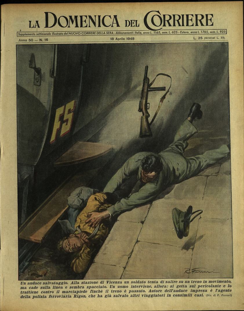 LA DOMENICA DEL CORRIERE. 18 aprile 1948. Anno L - …
