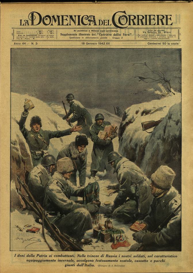 LA DOMENICA DEL CORRIERE. 18 gennaio 1942. Anno XLIV - …
