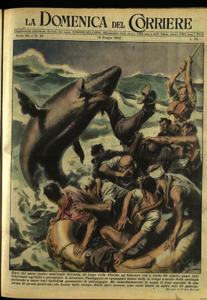 LA DOMENICA DEL CORRIERE. 18 giugno 1950. Anno LII - …