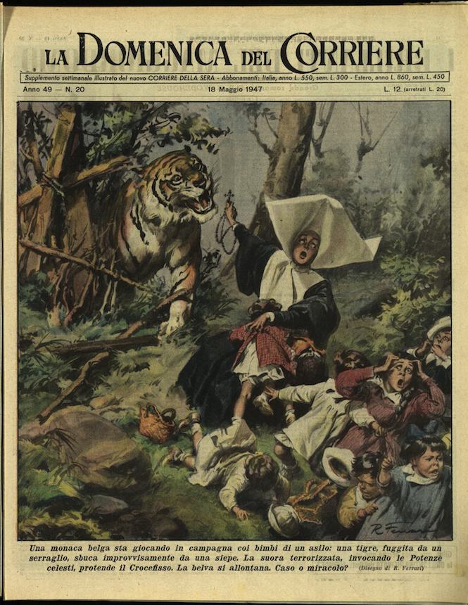 LA DOMENICA DEL CORRIERE. 18 maggio 1947. Anno XLIX - …