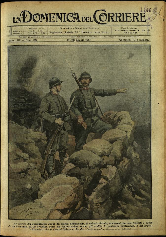 LA DOMENICA DEL CORRIERE. 19 - 26 Agosto 1917. Anno …