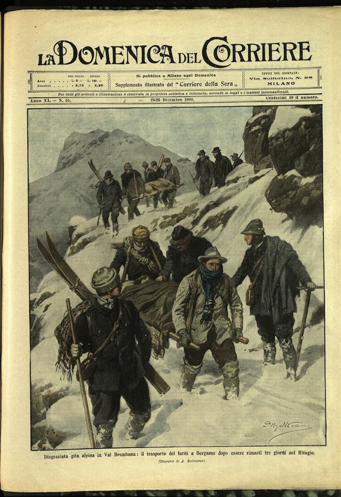 LA DOMENICA DEL CORRIERE. 19 - 26 Dicembre 1909. Anno …