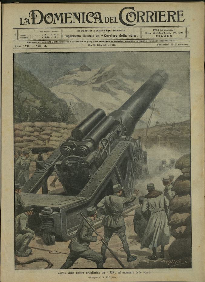 LA DOMENICA DEL CORRIERE. 19 - 26 Dicembre 1915. Anno …