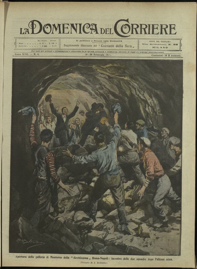 LA DOMENICA DEL CORRIERE. 19 - 26 Febbraio 1911. Anno …