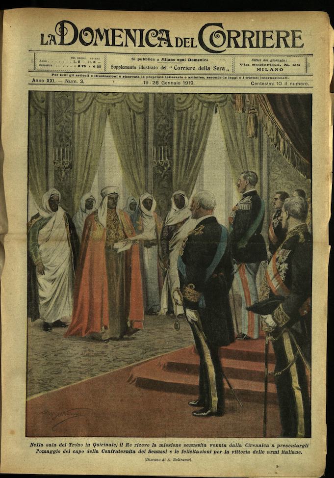 LA DOMENICA DEL CORRIERE. 19 - 26 gennaio 1919. Anno …