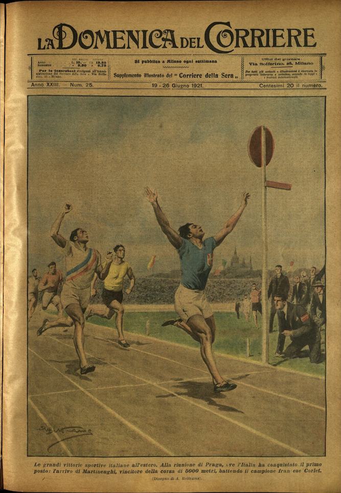 LA DOMENICA DEL CORRIERE. 19 - 26 giugno 1921. Anno …