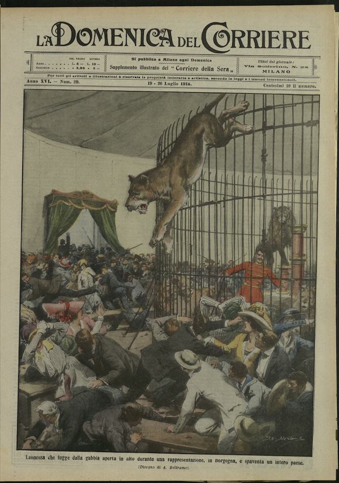 LA DOMENICA DEL CORRIERE. 19 - 26 Luglio 1914. Anno …