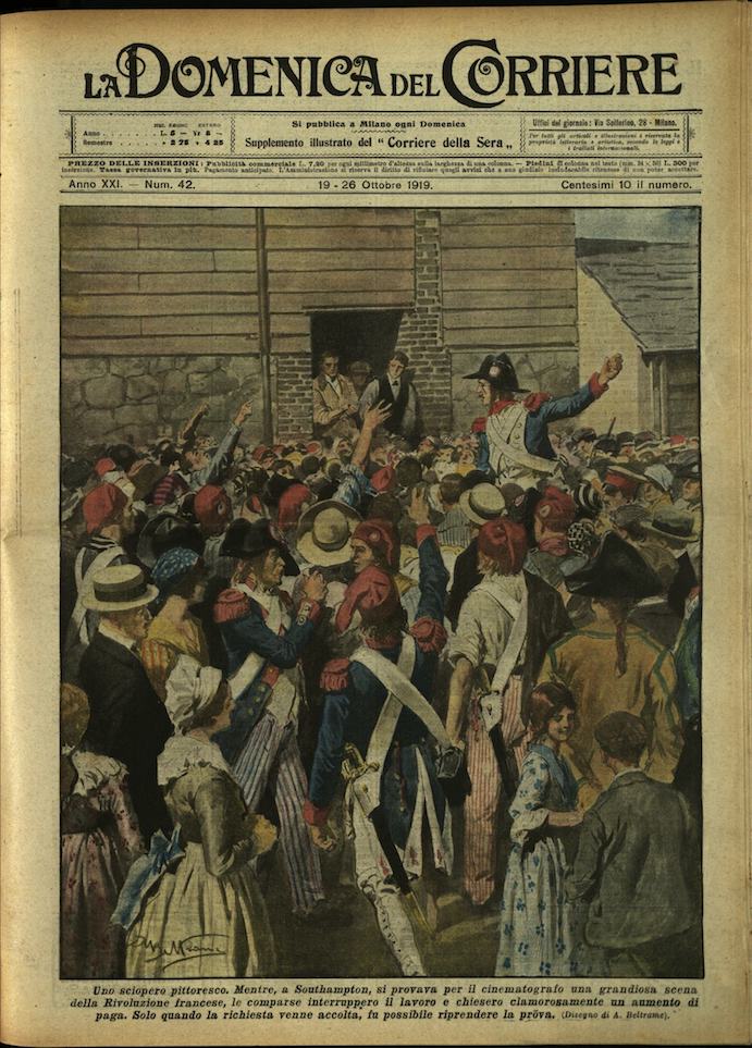 LA DOMENICA DEL CORRIERE. 19 - 26 ottobre 1919. Anno …