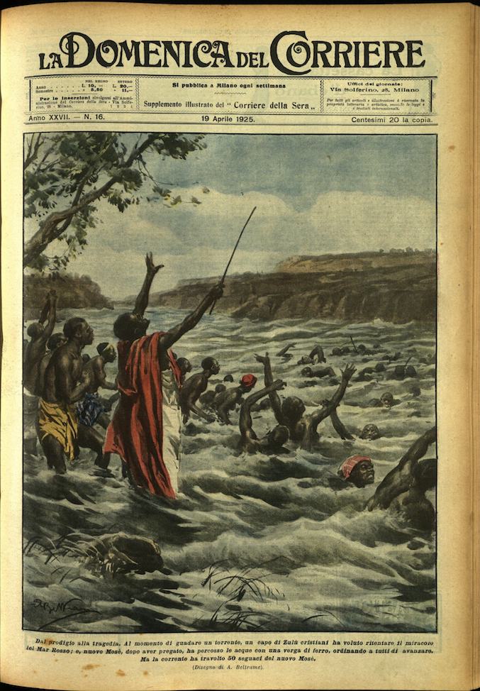LA DOMENICA DEL CORRIERE. 19 aprile 1925. Anno XXVII - …