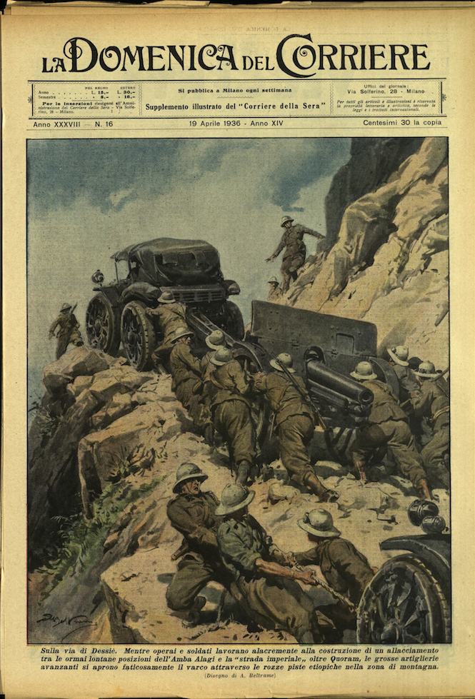 LA DOMENICA DEL CORRIERE 19 Aprile 1936 Anno XXXVIII - …