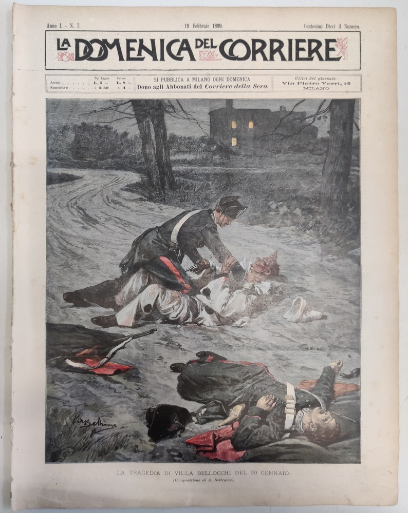 LA DOMENICA DEL CORRIERE 19 Febbraio 1899 Anno I - …