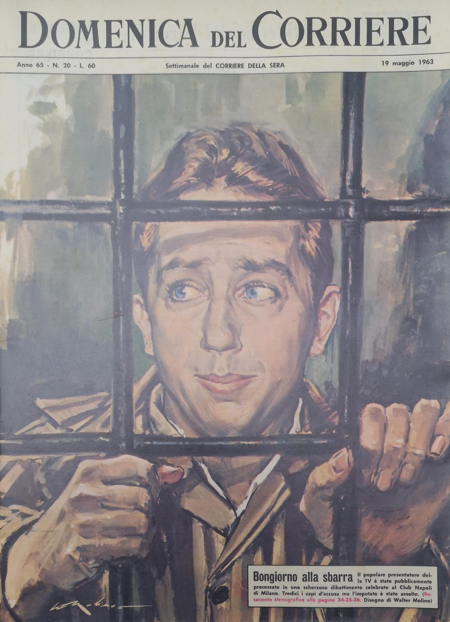 LA DOMENICA DEL CORRIERE 19 Maggio 1963 Anno 65 - …