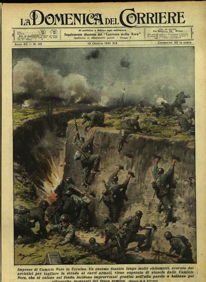 LA DOMENICA DEL CORRIERE. 19 ottobre 1941. Anno XLIII - …