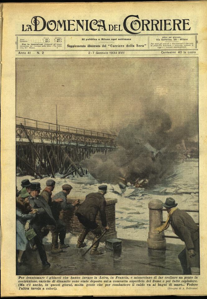 LA DOMENICA DEL CORRIERE 2 - 7 gennaio 1939 Anno …