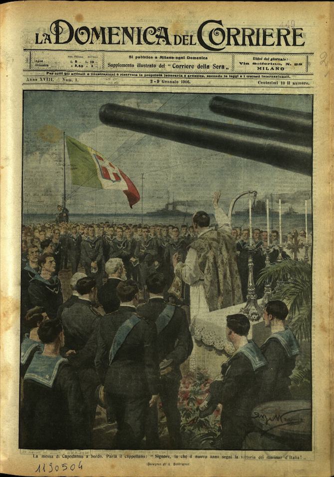 LA DOMENICA DEL CORRIERE. 2 - 8 Gennaio 1916. Anno …