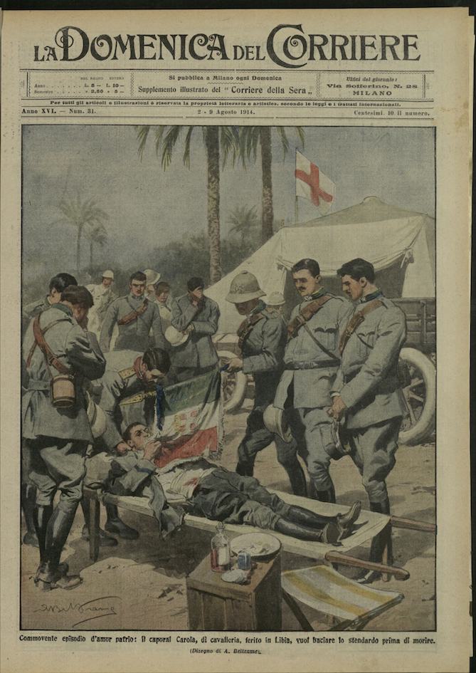 LA DOMENICA DEL CORRIERE. 2 - 9 Agosto 1914. Anno …
