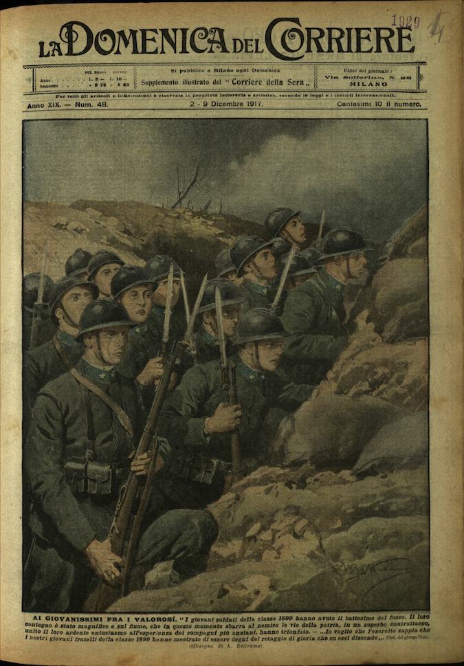 LA DOMENICA DEL CORRIERE. 2 - 9 Dicembre 1917. Anno …