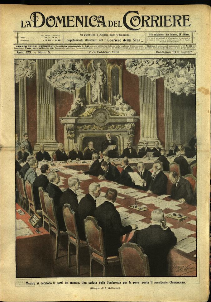 LA DOMENICA DEL CORRIERE. 2 - 9 febbraio 1919. Anno …