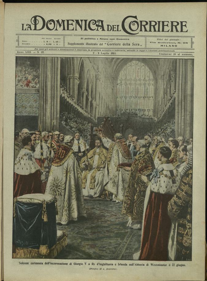 LA DOMENICA DEL CORRIERE. 2 - 9 Luglio 1911. Anno …
