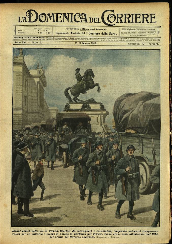 LA DOMENICA DEL CORRIERE. 2 - 9 marzo 1919. Anno …