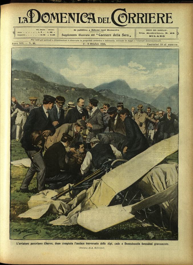 LA DOMENICA DEL CORRIERE. 2 - 9 Ottobre 1910. Anno …