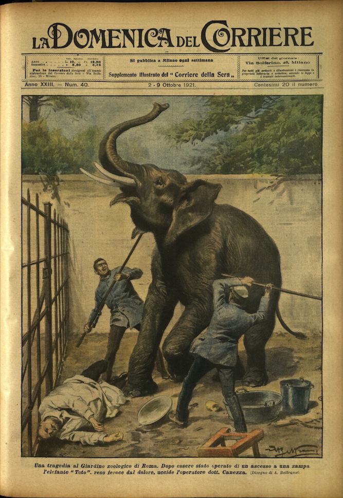 LA DOMENICA DEL CORRIERE. 2 - 9 ottobre 1921. Anno …