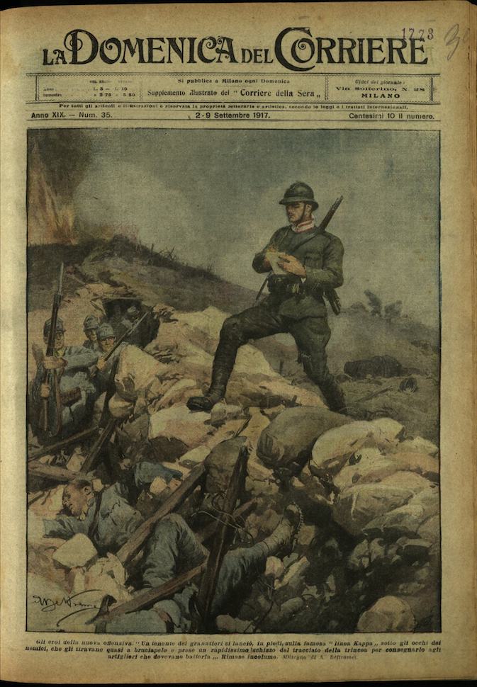 LA DOMENICA DEL CORRIERE. 2 - 9 settembre 1917. Anno …