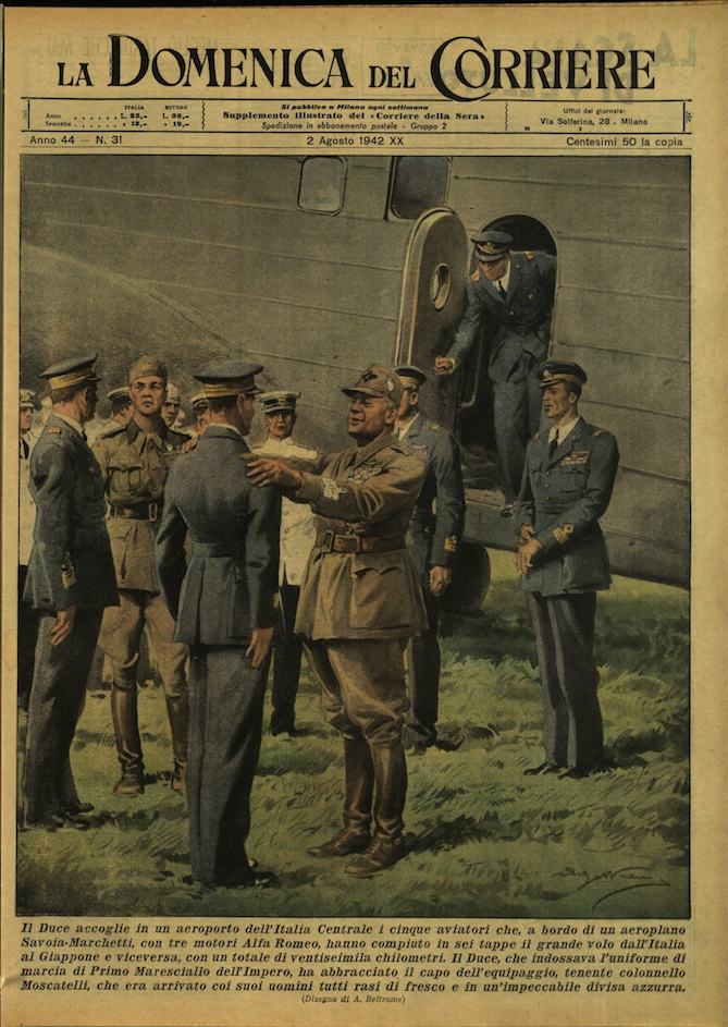 LA DOMENICA DEL CORRIERE. 2 agosto 1942. Anno XLIV - …