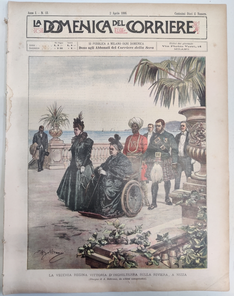 LA DOMENICA DEL CORRIERE 2 aprile 1899 Anno I - …
