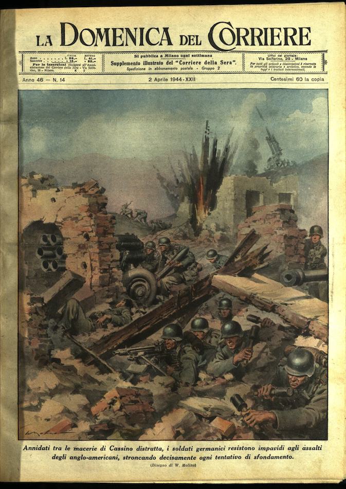 LA DOMENICA DEL CORRIERE. 2 Aprile 1944. Anno XLVI - …