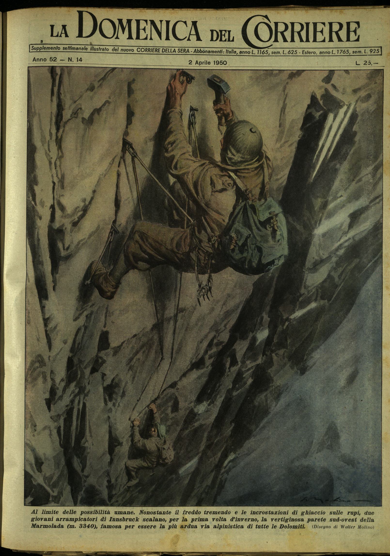 LA DOMENICA DEL CORRIERE 2 Aprile 1950 Anno LII - …