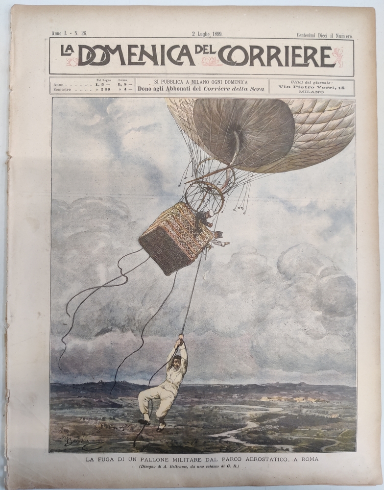 LA DOMENICA DEL CORRIERE 2 luglio 1899 Anno I - …