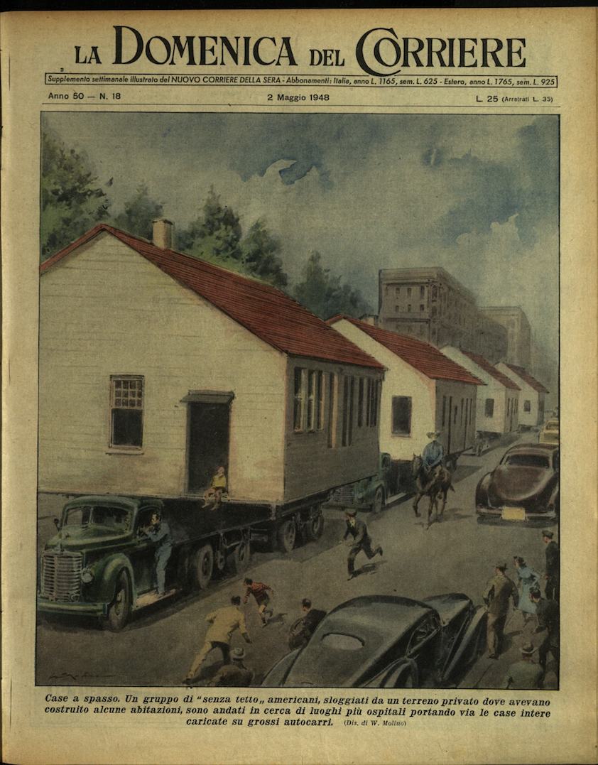LA DOMENICA DEL CORRIERE. 2 maggio 1948. Anno L - …