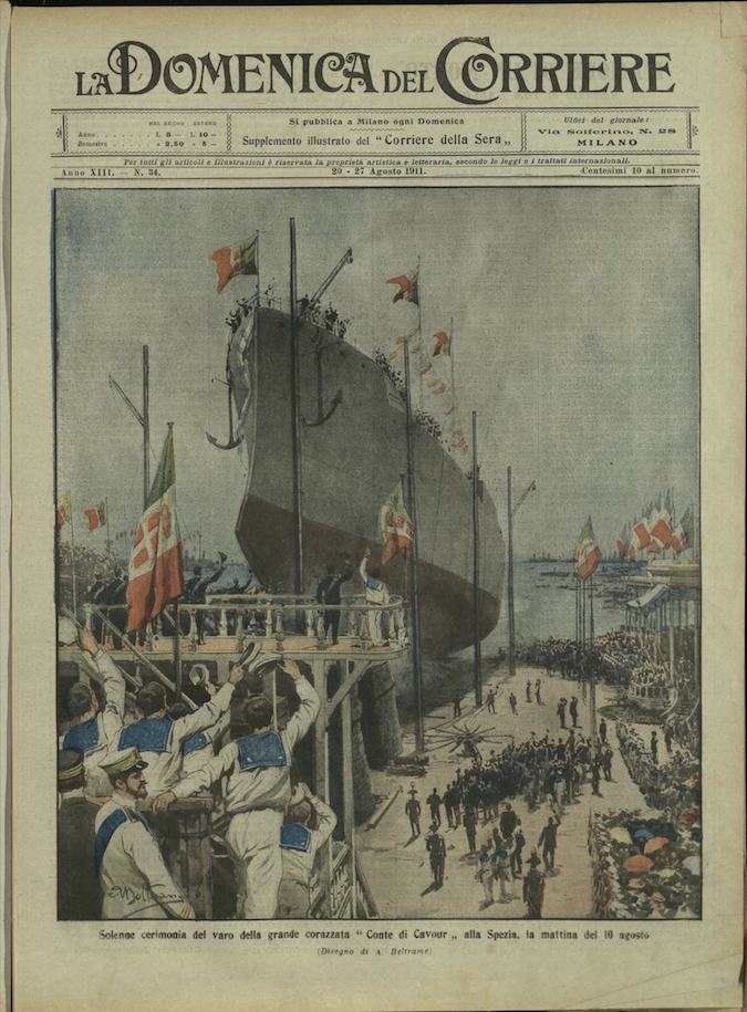 LA DOMENICA DEL CORRIERE. 20 - 27 Agosto 1911. Anno …