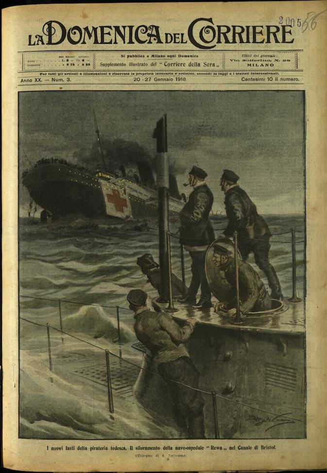 LA DOMENICA DEL CORRIERE. 20 - 27 gennaio 1918. Anno …