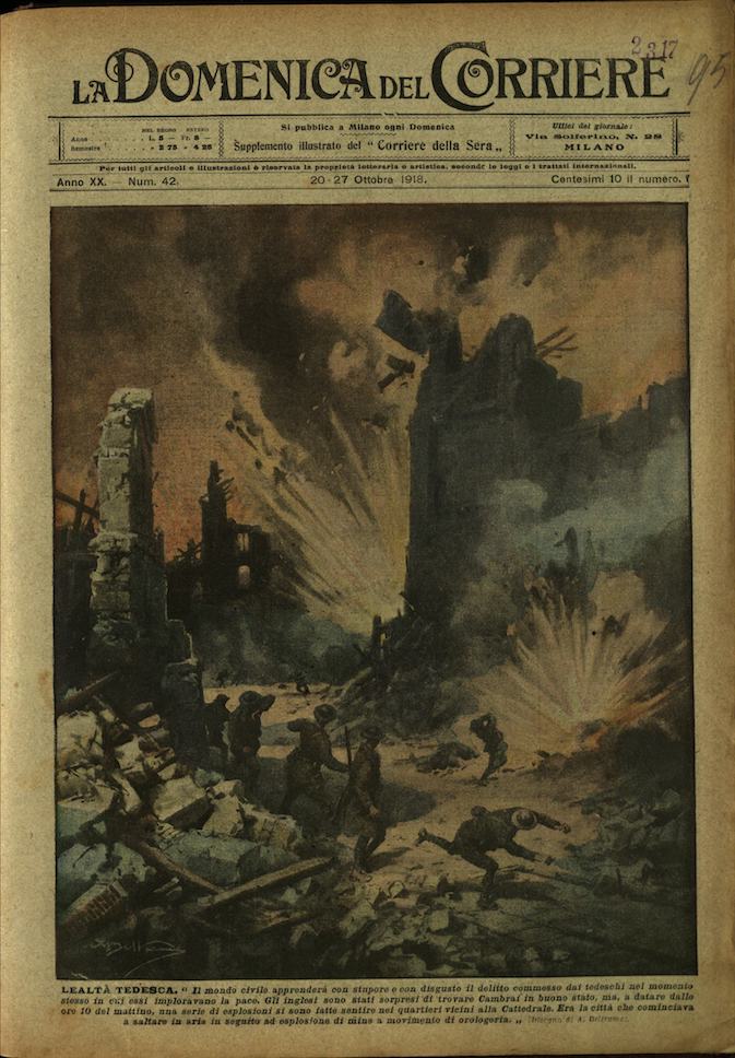 LA DOMENICA DEL CORRIERE. 20 - 27 ottobre 1918. Anno …