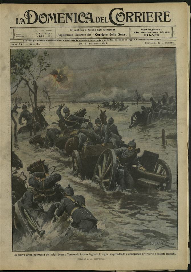 LA DOMENICA DEL CORRIERE. 20 - 27 Settembre 1914. Anno …