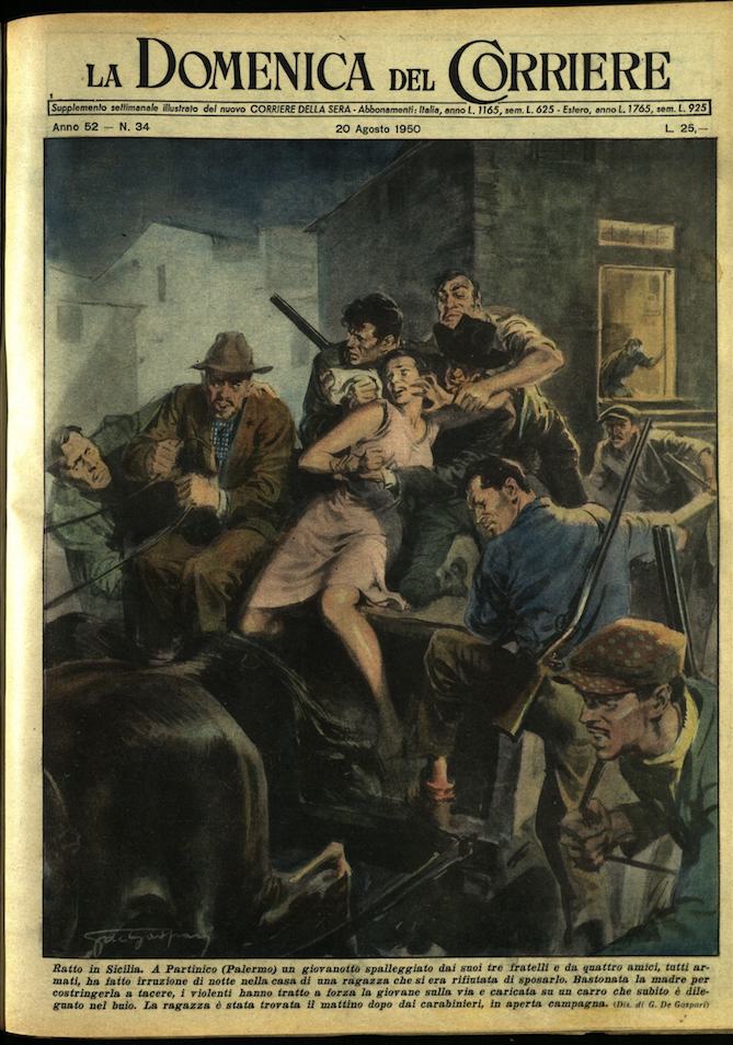 LA DOMENICA DEL CORRIERE. 20 Agosto 1950. Anno LII - …