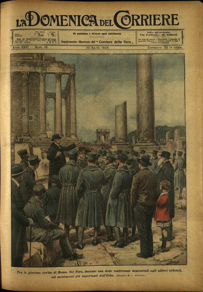 LA DOMENICA DEL CORRIERE. 20 Aprile 1924. Anno XXVI - …