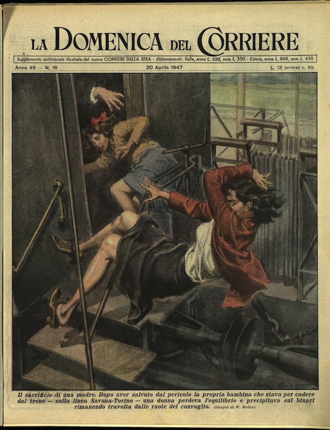 LA DOMENICA DEL CORRIERE. 20 aprile 1947. Anno XLIX - …